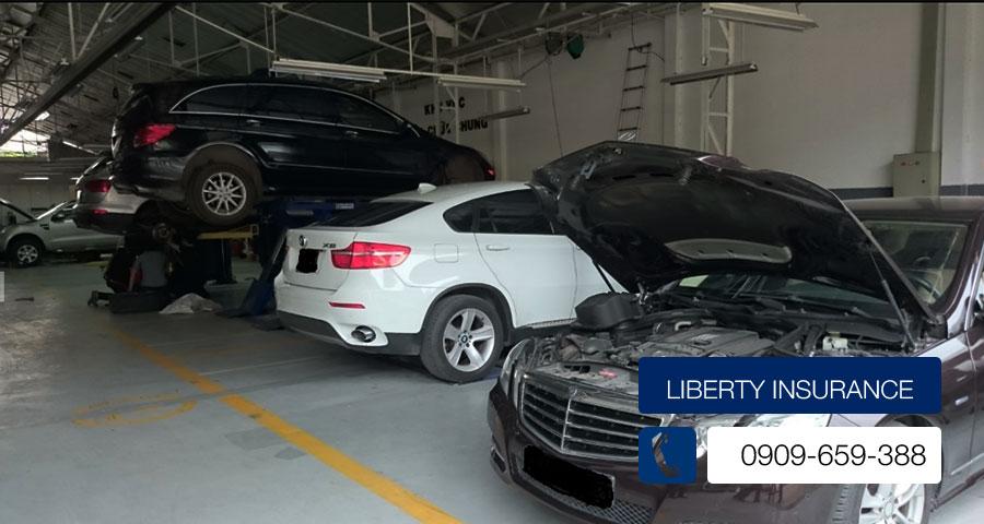 Thực hiện sửa chữa bồi thường cho chủ xe mua bảo hiểm Liberty