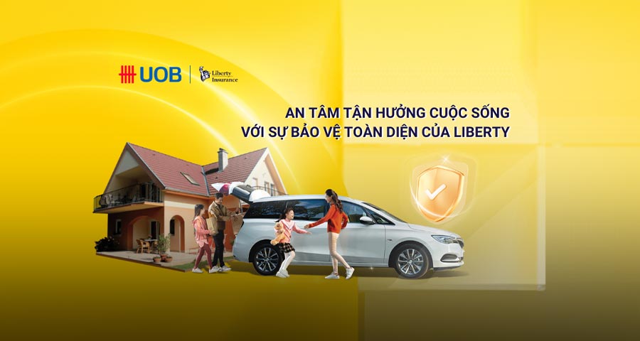 Chương trình hợp tác chiến lược Liberty - UOB: Bảo hiểm toàn diện, ưu đãi lên đến 30%, thủ tục đơn giản. Áp dụng tại TPHCM và Hà Nội đến 31/12/2025.