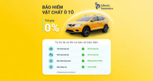 Mua bảo hiểm ô tô Liberty 2026 với ưu đãi trả góp 0% lãi suất, giảm phí đến 30%, hỗ trợ cứu hộ 24/7, thủy kích, mất cắp bộ phận và báo giá nhanh online.